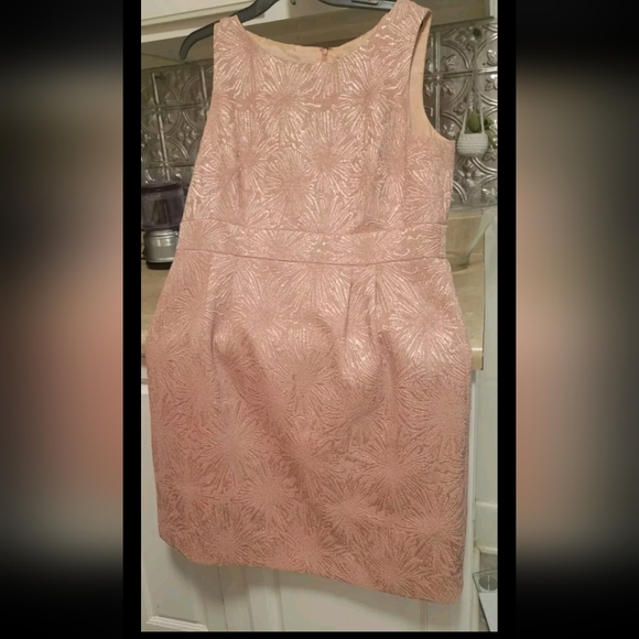Vintage Tahari Arthur S Levine  Vneck Jacquard Light Link 16 Mother Of Bride - Picture 1 of 4